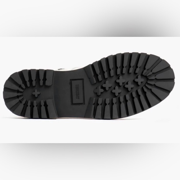 Thursday Boot Company White Lace-Up Combat Boots - Picture 4 of 9